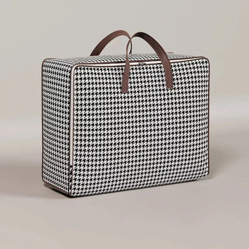 2025 New Storage Bag Quilt Storage Bag Large Capacity Portable Household Clothes Organizer With Handles Dustproof Foldable