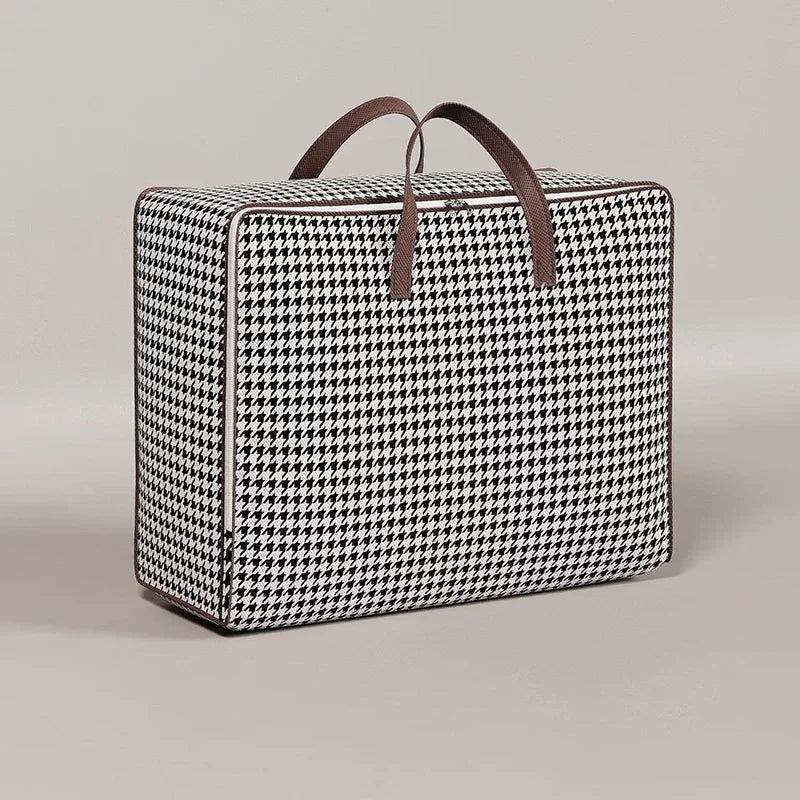 2025 New Storage Bag Quilt Storage Bag Large Capacity Portable Household Clothes Organizer With Handles Dustproof Foldable
