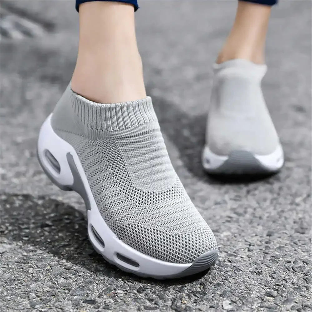 Big Size Number 38 Women's Heel Boots Shoes With Heel Woman Running Sports Shoes Sneakers Athletics Trending Products