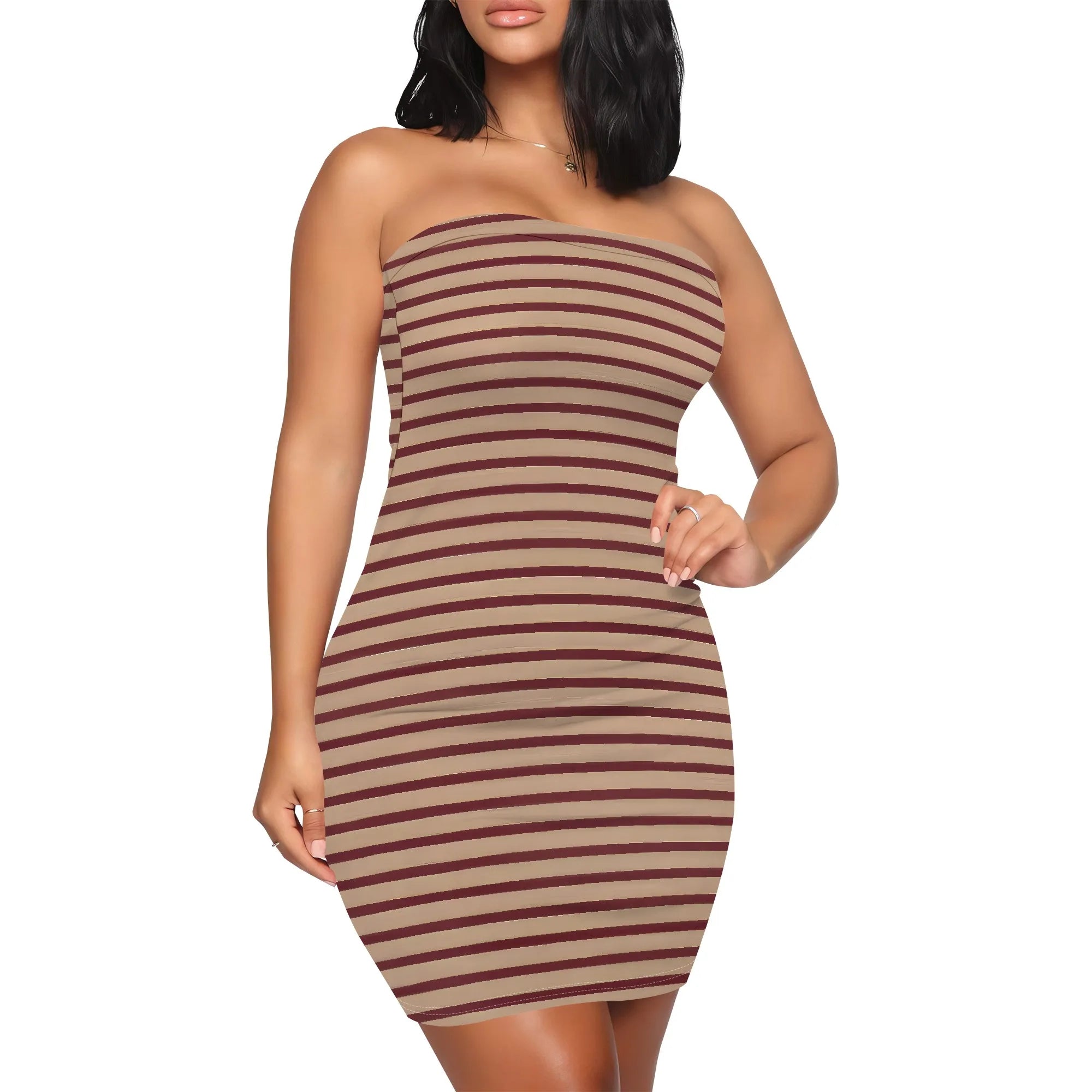 Women's Summer Strapless Mini Dress