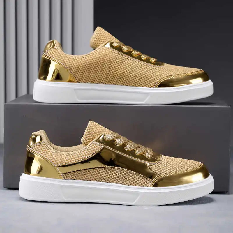 PU Leather Spring-autumn Shoes Wide Heel Woman Luxury Shoes Women Shoes With Heel Sneakers Sport Trends High-quality