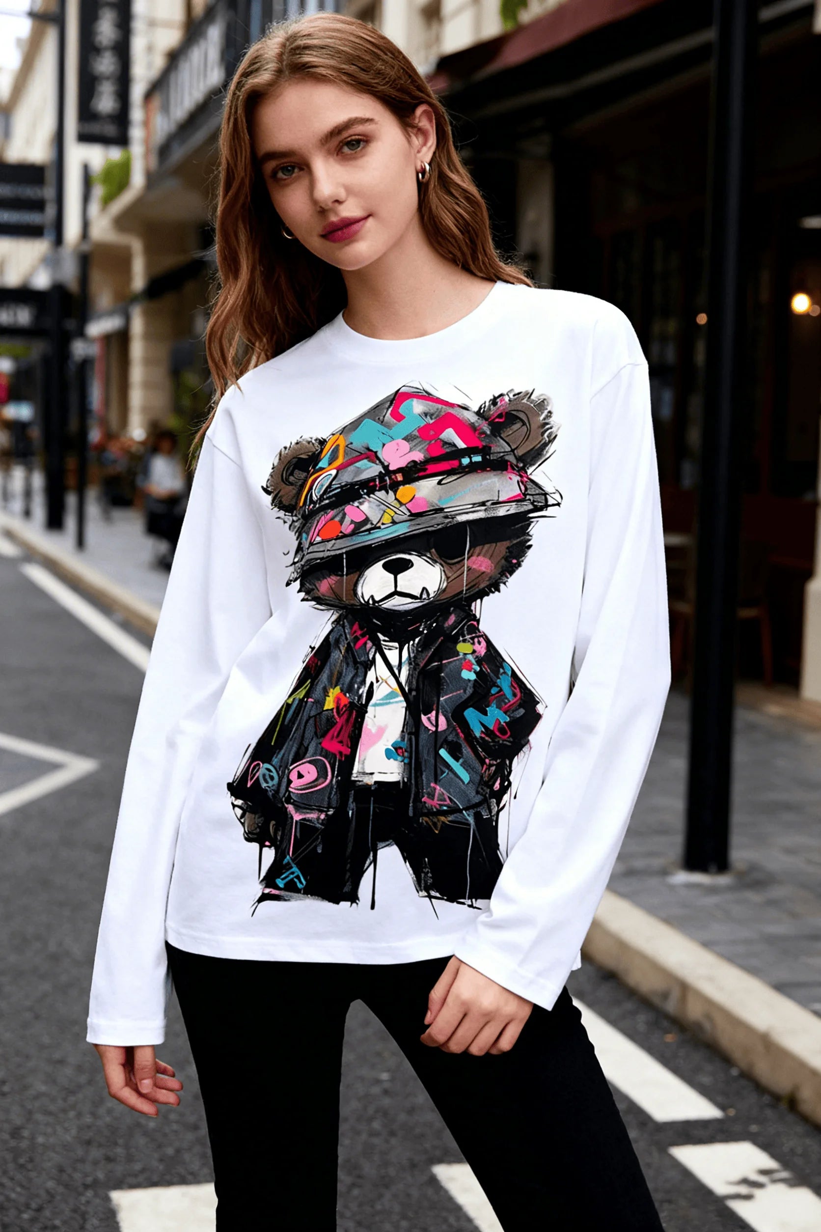 Casual Graphic Streetwear Sweatshirt