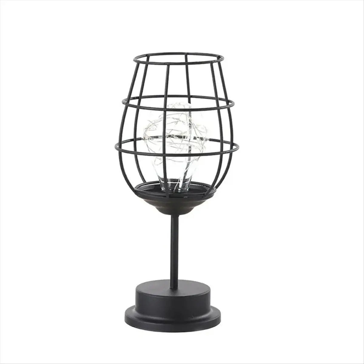 LED Decorative Cage Table Lamp