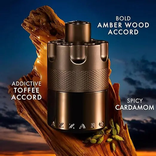 Azzaro The Most Wanted Eau De Parfum Intense Woody Seductive Mens Cologne Persistence Arabian Women's Perfume Pheromone Natural