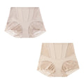 WarmSteps 2PCS Women's Shaper Panties High-Waist Lace Sexy Lingerie Abdominal Tightener Female Briefs Fishbone Waist SlimmingHot