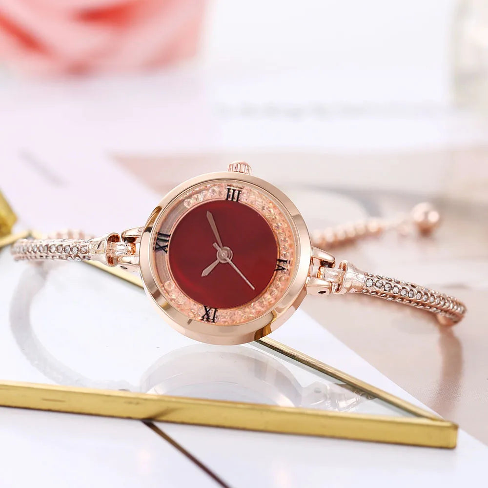 Fashion Women's Watch Fine Strap Female Analog Quartz Watches Clock Relojes