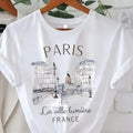 Women's Casual Paris Graphic T-Shirt