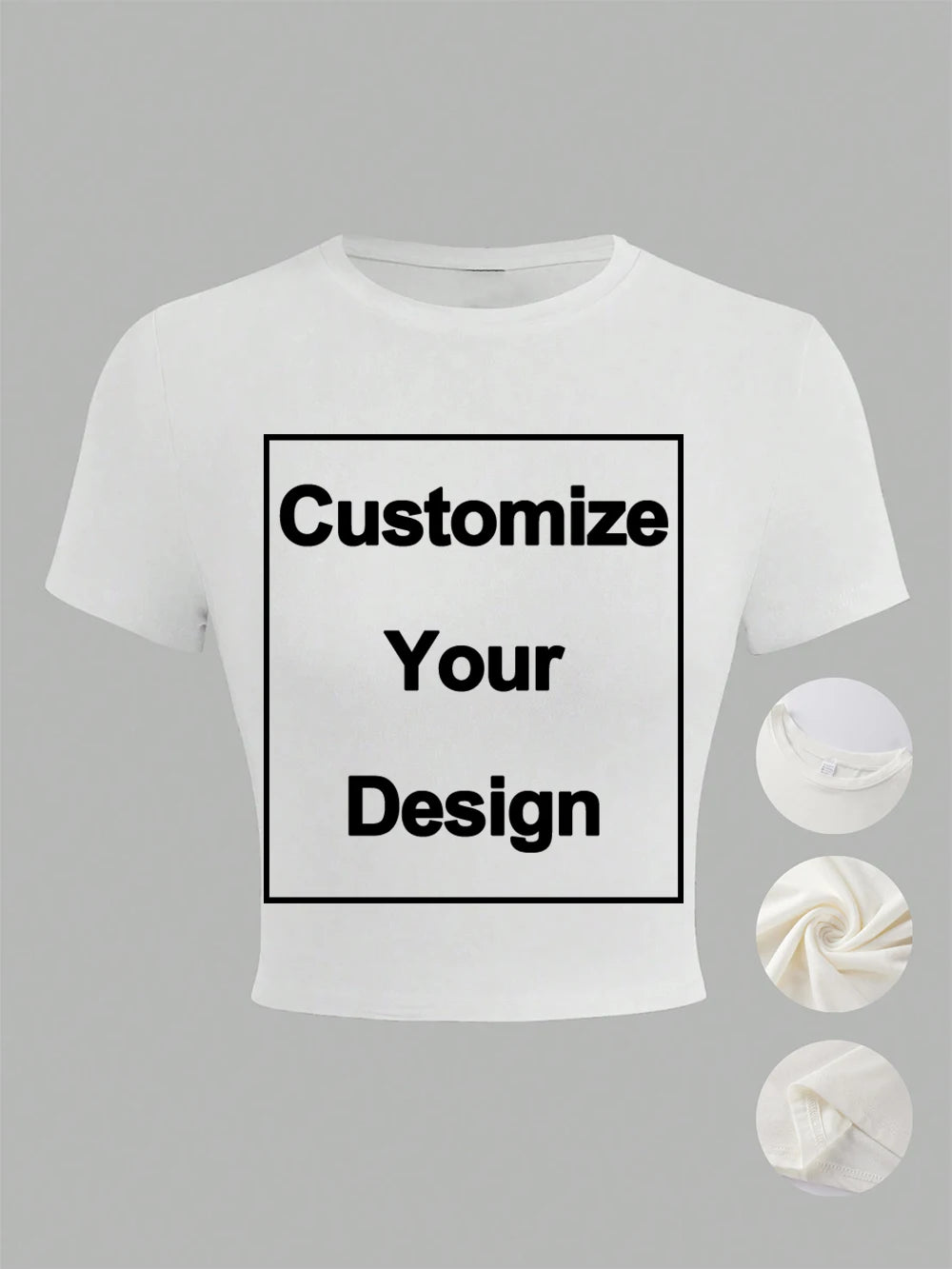 Women's Custom Graphic Crop Top