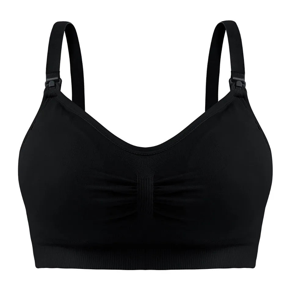 High Quality Plus Size Nursing Bra Breathable Women Breastfeeding Underwear Seamless Maternity Bra Push Up