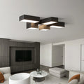 Geometric square living room light minimalist main light advanced sense creative ceiling light modern minimalist atmosphere
