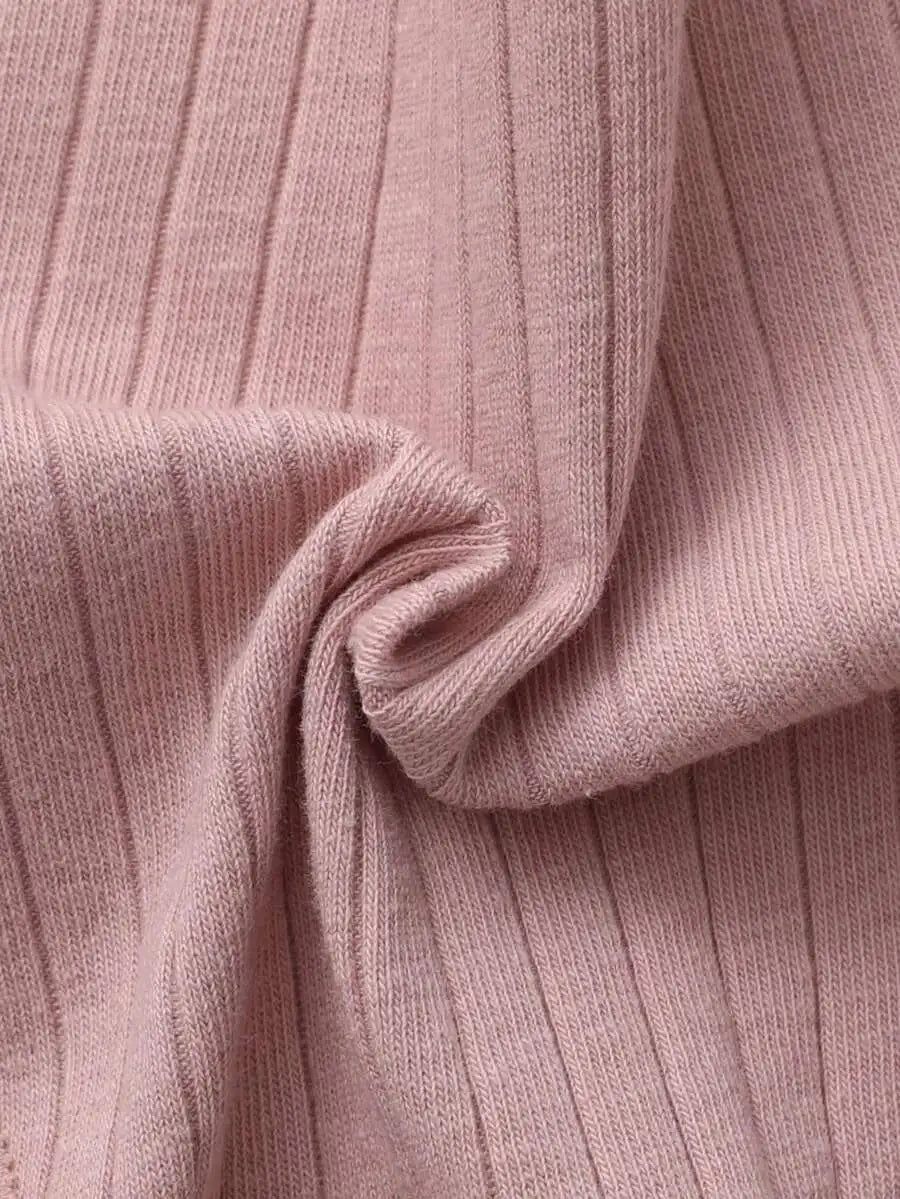 7-Pack Soft Ribbed Cotton Lace Trim Bikini Panties for Women