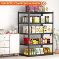 storage holders5 Tier Heavy Duty Storage Shelving Unit Garage Utility Rack 36 Inch Wide 16 Deep 72 High Lightweight MDF
