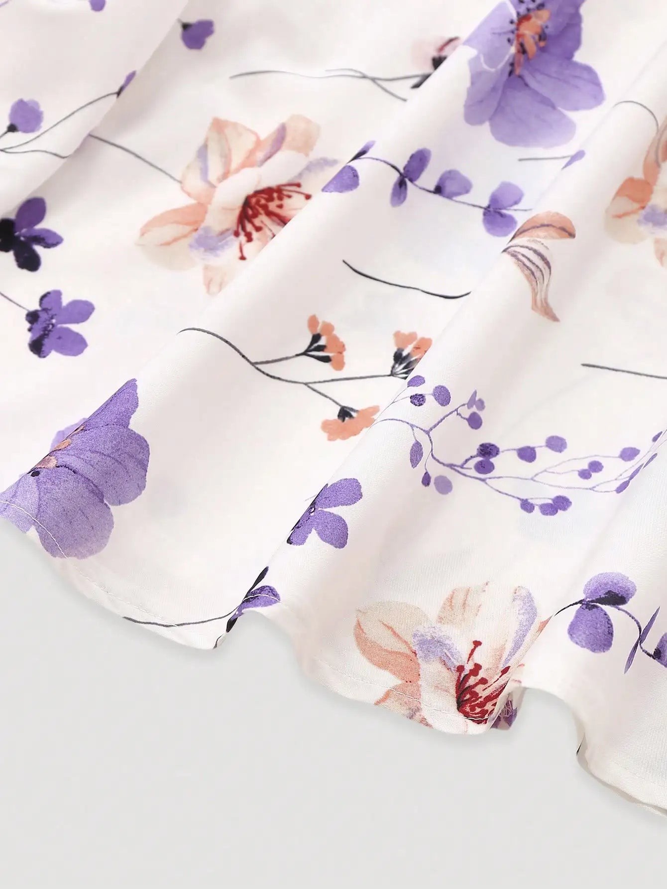 Women's Floral Camisole Dress & Cardigan Set