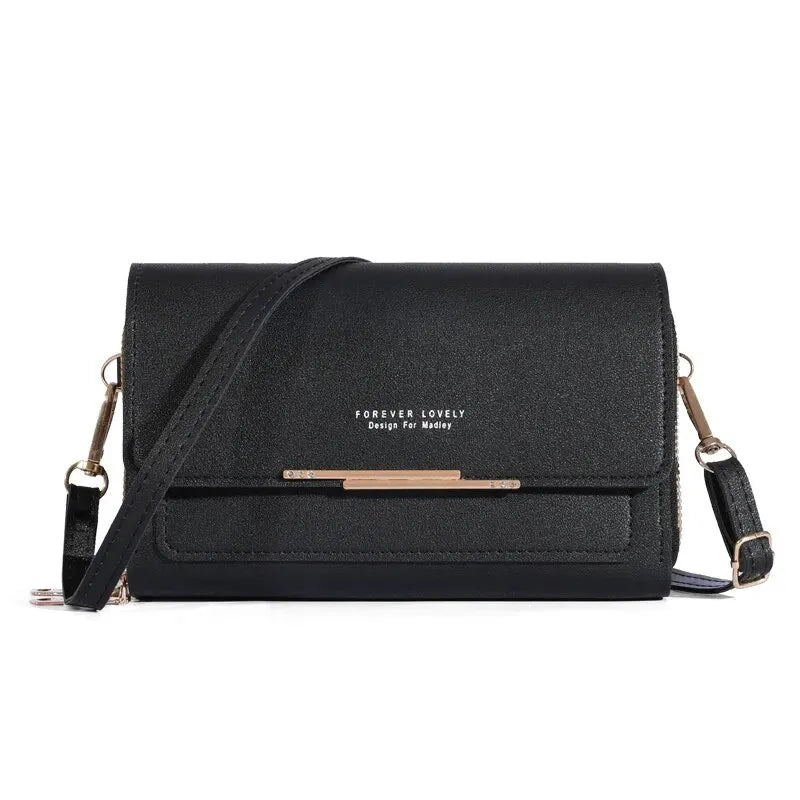 2024 New Women's Wallet Korean Multifunctional Shoulder Bag Mid-length Clutch Coin Purse