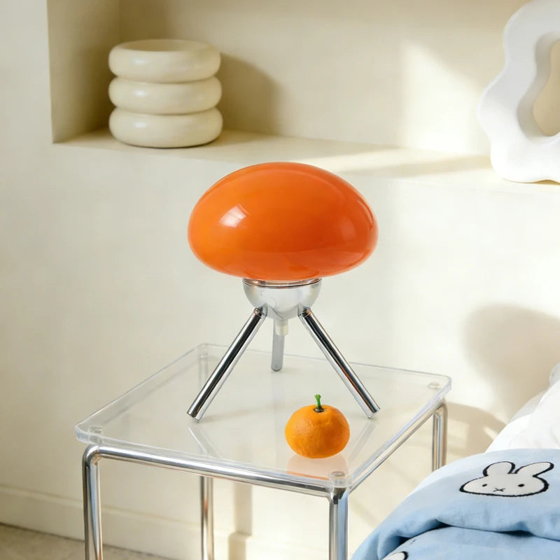 Bauhaus Mid-Century Ins Table Lamp Italian Designer Version Nordic Minimalist Glass Light Personalized Decorative Night Lamp for