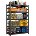 Heavy Duty Garage Shelving Rack 72 Inch 3500 LBS Capacity 5 Tier Adjustable Metal Industrial Storage Shelves for Customized