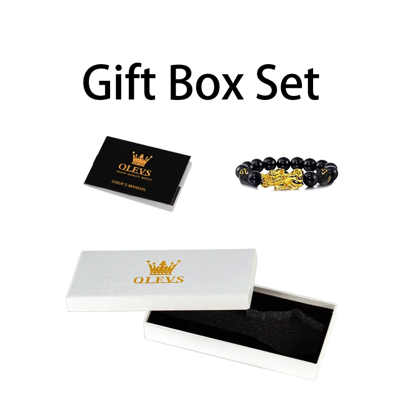 OLEVS casual fashion men's watches Chronograph 30m waterproof Leather strap quartz watch for man luminous genuine wristwatch