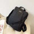 New women's fashionable multifunctional backpack solid color backpack detachable casual portable shoulder strap