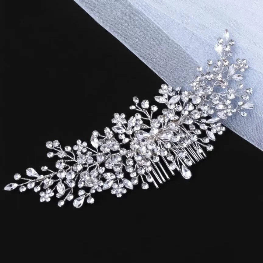 Crystal Rhinestone Bridal Wedding Headbands Tiaras Hairbands For Elegant Girls Bride Bridal Wedding Hair Accessories Headpieces