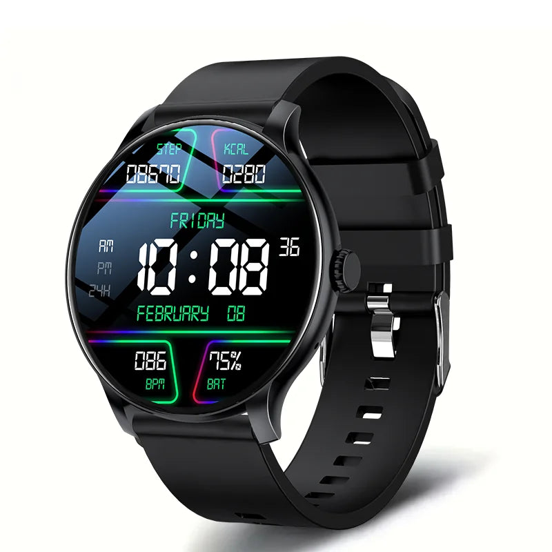 LXASFIT 2025 New Smart Watch Heart Rate Sleep Health Monitor Bluetooth Talk Ladies Sport Smart Watch for Android IOS