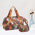 Diamond Splicing Fashionable Combination Set, High-Quality Casual Versatile, Adjustable Shoulder Strap, Versatile for Daily Use