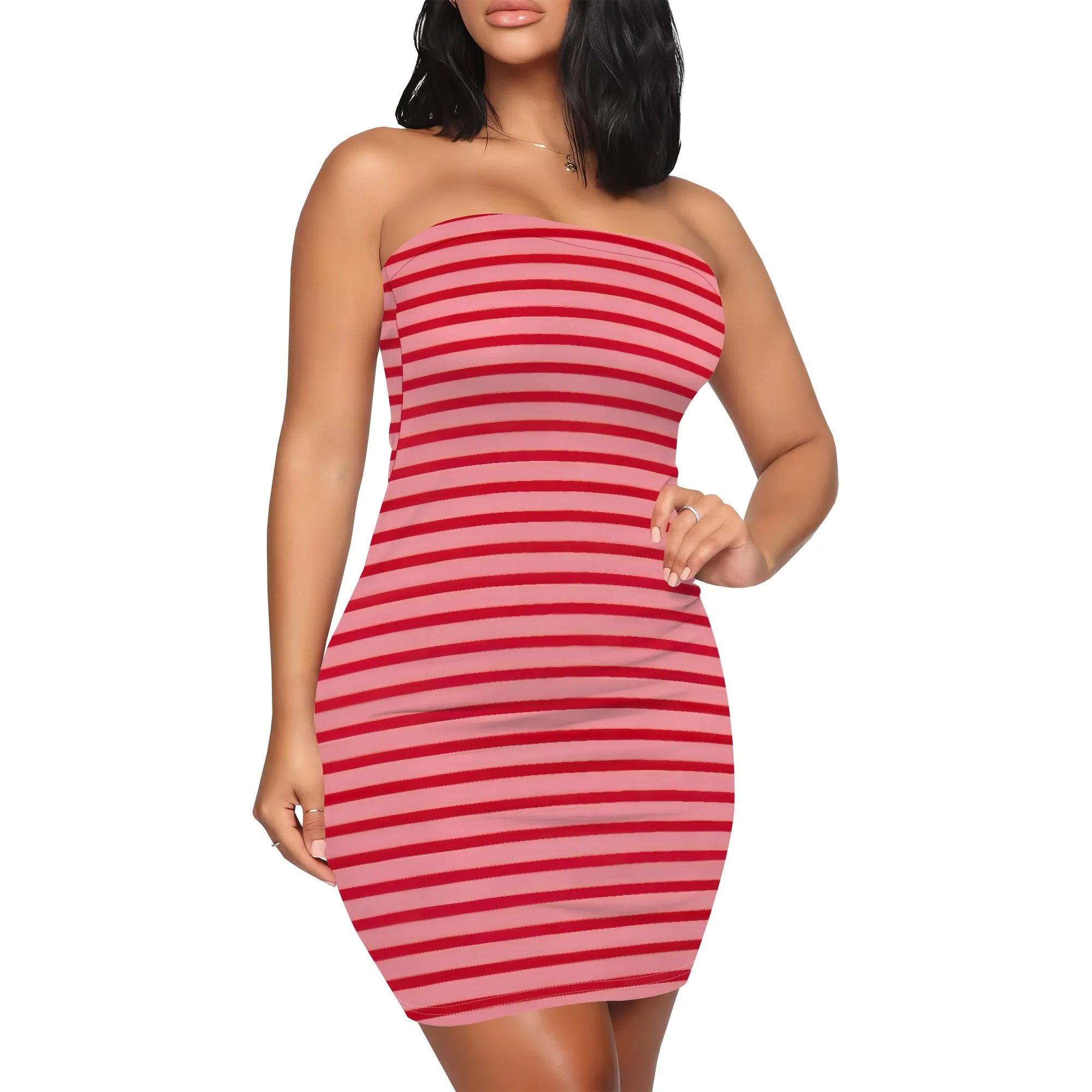 Women's Summer Strapless Mini Dress