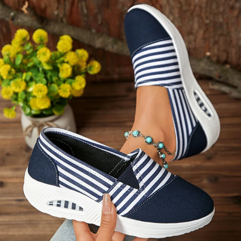 Woman Shoes Women's Heels Sneaker New Wedges Heeled Casual Shoes Elegant Casual Sneakers For Women Footwear Zapatos De Mujer