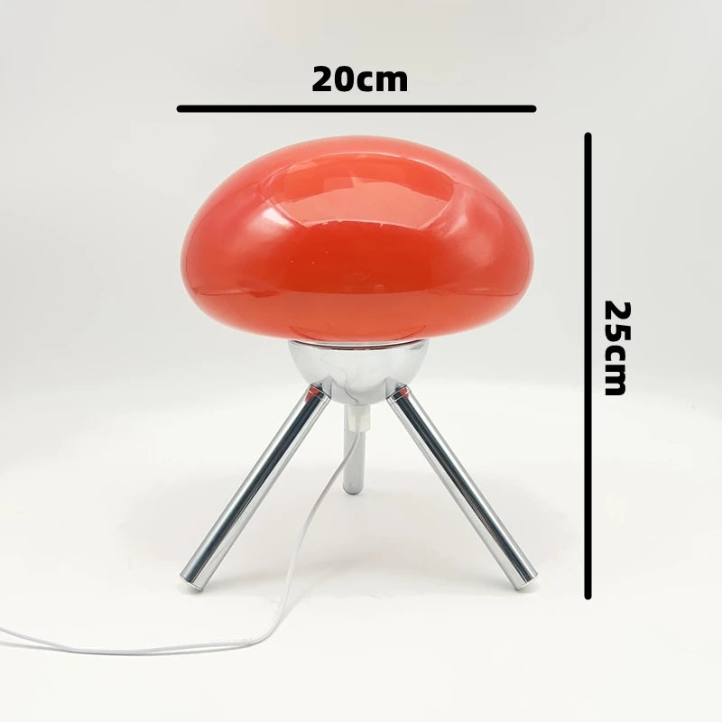 Nordic Minimalistic Glass Bedside Lamp