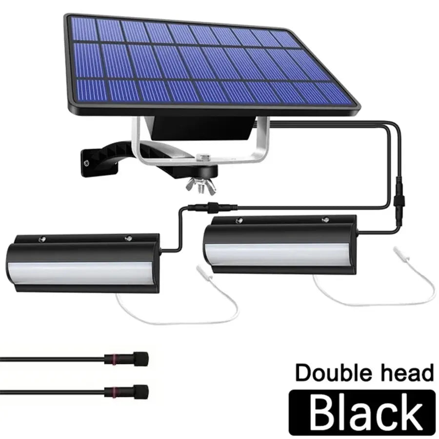 Solar Lights Indoor Outdoor Solar Shed Light With Pull Wire Switch Solar Pendant Light for Patio Porch Barn Farm House With Line