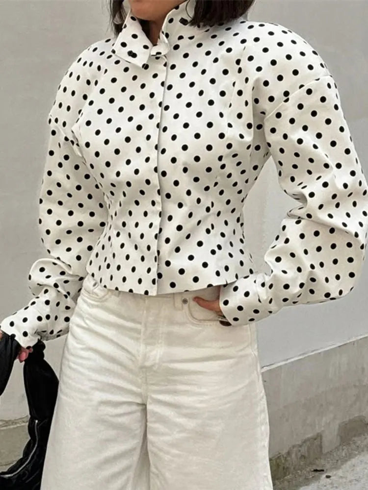 Women's Polka Dot Shorts Set