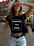 Women's Custom Graphic Crop Top