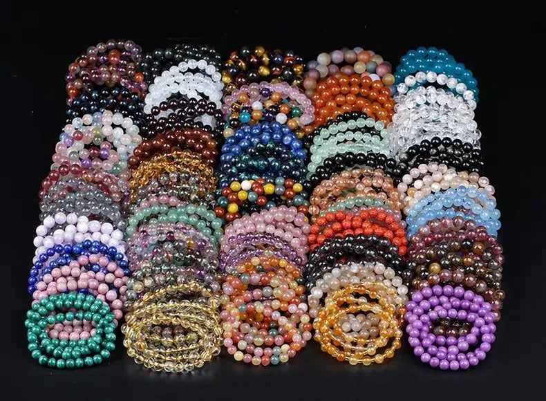 Natural Stone Light Pink Jades Beads Round High Quality Loose Spacer Beads For Jewelry Making DIY Bracelets 15Inch 4/6/8/10/12mm