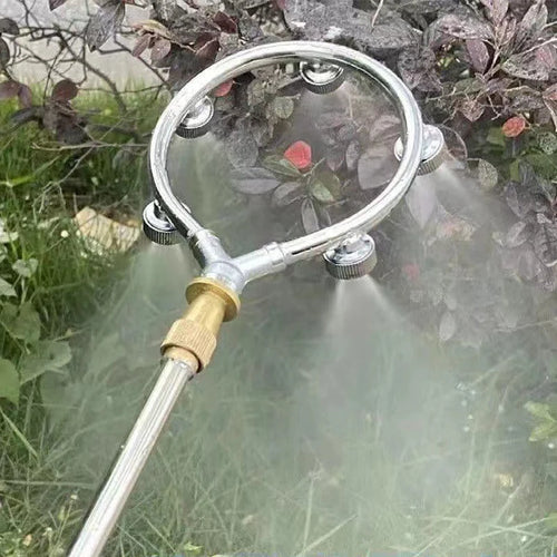5-Hole High Pressure Mist Spray Nozzle – Stainless Steel Garden Watering & Irrigation Sprinkler