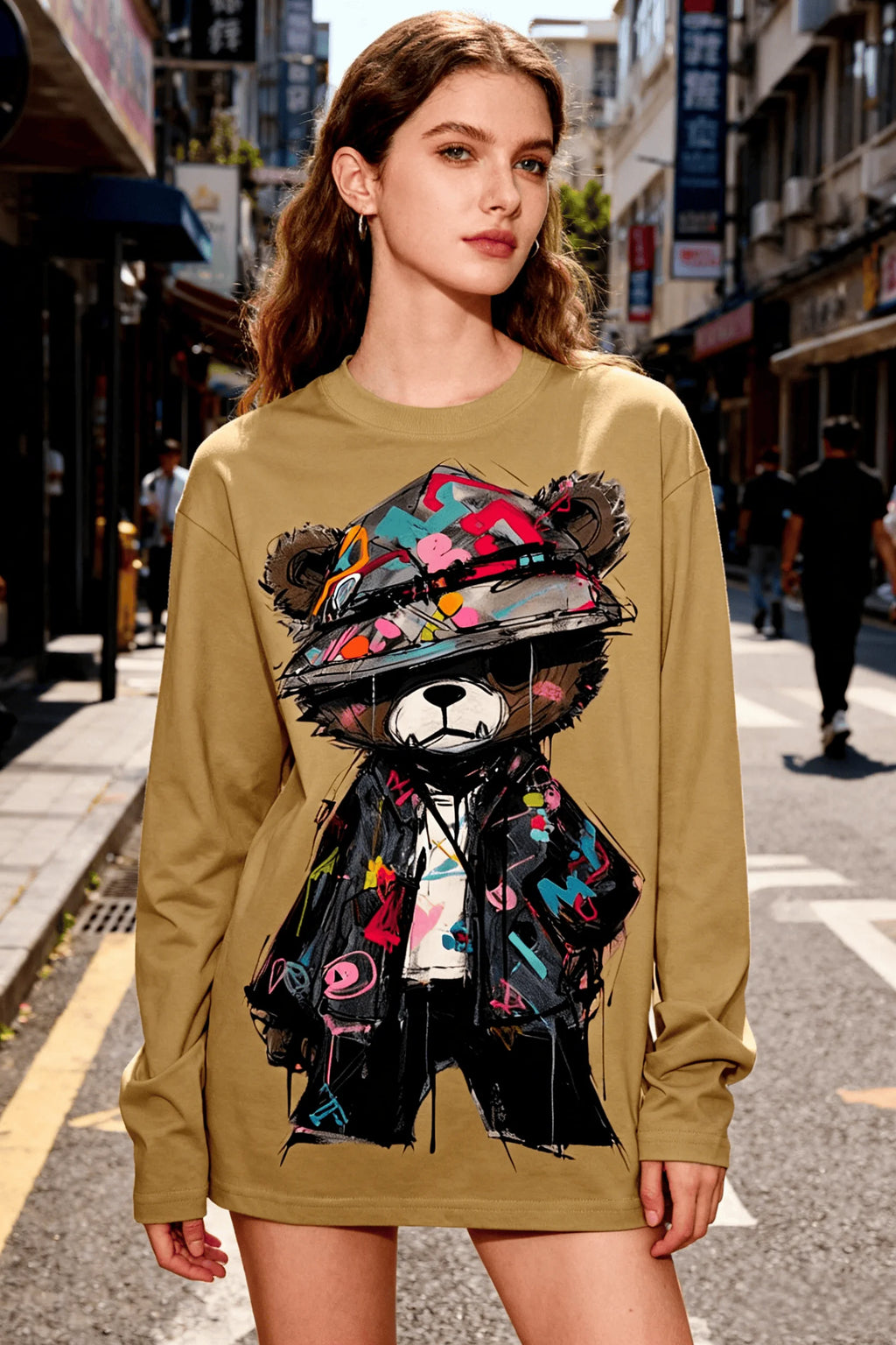 Casual Graphic Streetwear Sweatshirt