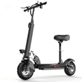 1200W Peak Dual Motor Electric Scooter with Seat, 48V 15AH 27 MPH,Up to 45+ Miles, UL2272 Certified Foldable, Customized