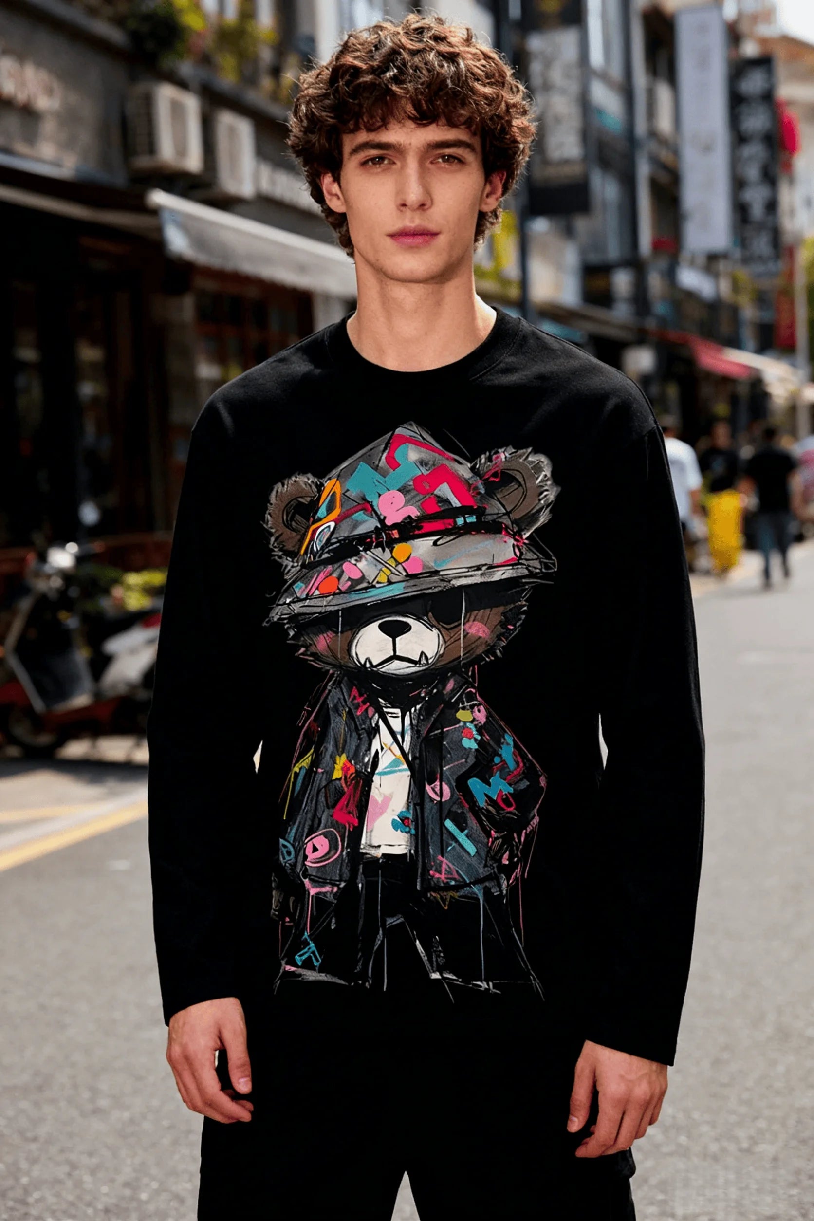 Casual Graphic Streetwear Sweatshirt