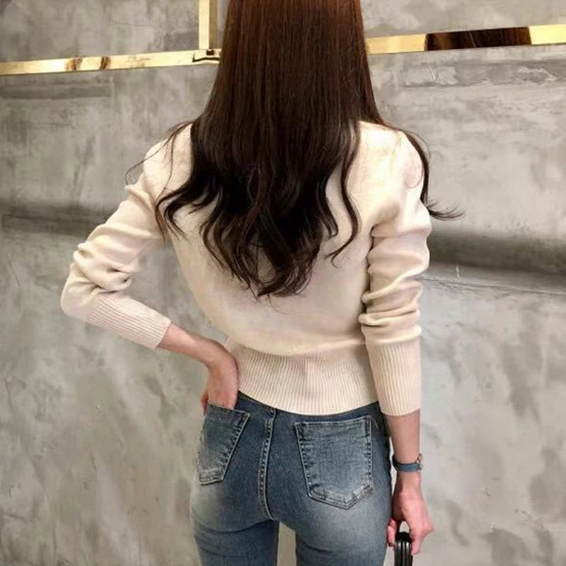Women's Button Knit Cardigan Top
