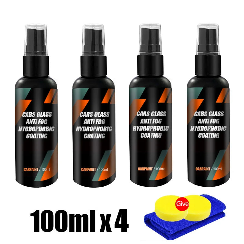 Auto Water Repellent Spray Anti Rain Coating For Cars Glass Hydrophobic Anti-rain Car Liquid Windshield Mirror Water Repellent