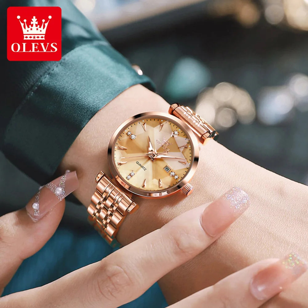 OLEVS brand watch fashion hot selling waterproof women's watch 5536