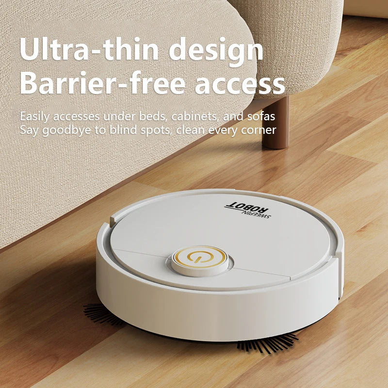 Hot Selling 6000pa Smart Sweeping Robot Mop 3-in- Strong Suction Vacuum Washable Mop For Pet Hair Hard Floor Home Kitchen Room